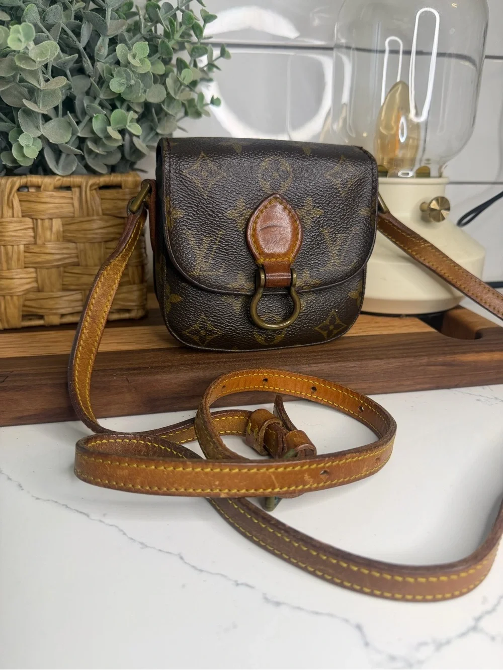 Authentic Louis Vuitton Saint Cloud Bebe size with COA